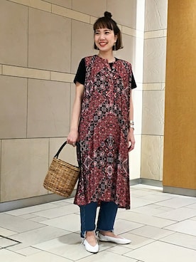 「ASTRAET（アストラット）のアイテム（ワンピース/ドレス）」を使った、UNITED ARROWS アトレ恵比寿 ウィメンズストア STAFFさん（レディース・165cm）の春コーディネート