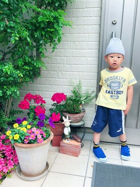 y.s.m.yさん（キッズ・100cm）の夏コーディネート