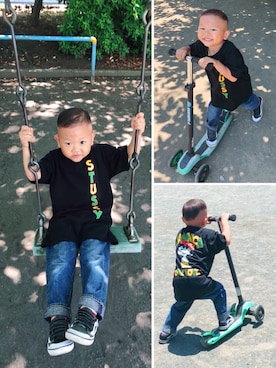 y.s.m.yさん（キッズ・100cm）の夏コーディネート