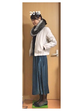 「アイテム（イヤリング）」を使った、あやこさん（レディース・163cm・20代）の春コーディネート