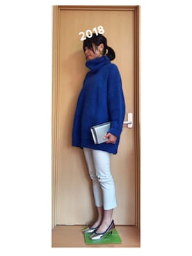 「アイテム（イヤリング）」を使った、あやこさん（レディース・163cm・20代）の春コーディネート