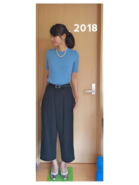 「アイテム（イヤリング）」を使った、あやこさん（レディース・163cm・20代）の夏コーディネート
