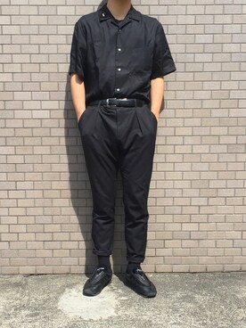 「Y's（ワイズ）のアイテム（アクセサリー）」を使った、______r03さん（メンズ・171cm）の春コーディネート
