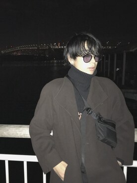 「13MONTH（サーティーンマンス）のアイテム（トップス）」を使った、______r03さん（メンズ・171cm）の秋コーディネート