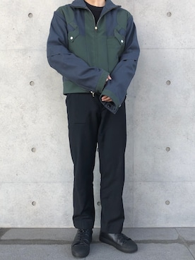 「KIKO KOSTADINOV（キコ コスタディノフ）のアイテム（ジャケット/アウター）」を使った、______r03さん（メンズ・171cm）の冬コーディネート