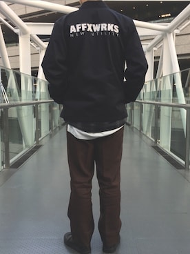 ______r03さん（メンズ・172cm）の冬コーディネート