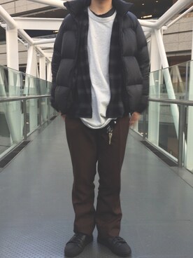 ______r03さん（メンズ・172cm）の冬コーディネート