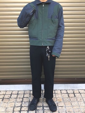 「COS（コス）のアイテム（シューズ）」を使った、______r03さん（メンズ・172cm）の冬コーディネート