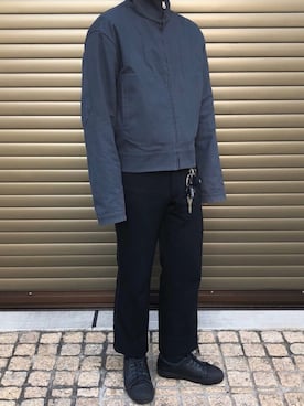 「COS（コス）のアイテム（シューズ）」を使った、______r03さん（メンズ・172cm）の冬コーディネート