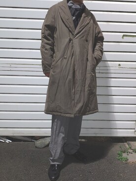 「KIKO KOSTADINOV（キコ コスタディノフ）のアイテム（スウェット）」を使った、______r03さん（メンズ・172cm）の冬コーディネート