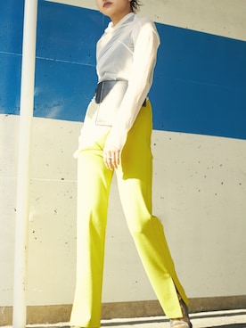 「HeRIN.CYE（ヘリンドットサイ）のアイテム」を使った、HeRIN.CYEさん（レディース・160cm）の冬コーディネート