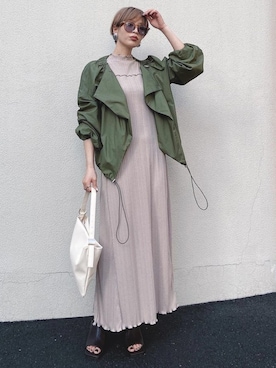 HeRIN.CYEさん（レディース・158cm）の春コーディネート