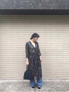 「MAISON DE REEFUR」｜鎂嘉さん（レディース・163cm）の夏コーディネート