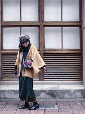 鎂嘉さん(レディース・163cm)の秋コーディネート