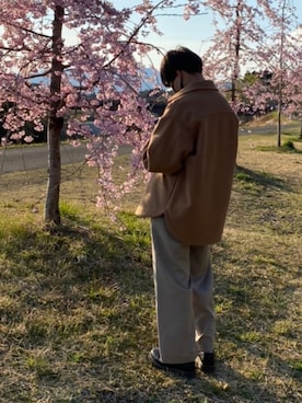 「KAIKO（カイコー）のアイテム（キーホルダー）」を使った、とーまさん（メンズ・168cm）の春コーディネート