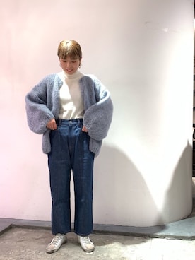 「Maiami（マイアミ）のアイテム」を使った、hanaeさん（レディース・155cm）の秋コーディネート