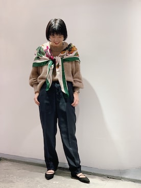 「carmensalas」｜hanaeさん（レディース・155cm）の秋コーディネート