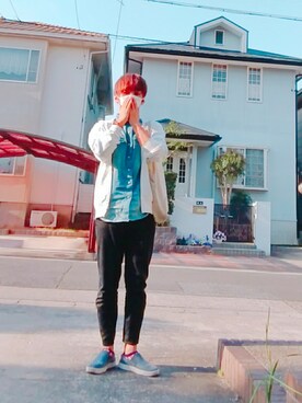 penさん（メンズ・172cm）の春コーディネート