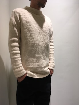 「MAISON FLANEUR（メゾンフラネウール）のアイテム」を使った、minamiさん（メンズ・173cm）の秋コーディネート