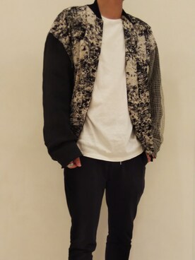 「SOLIDO（ソリード）のアイテム（パンツ）」を使った、minamiさん（メンズ・173cm）の春コーディネート