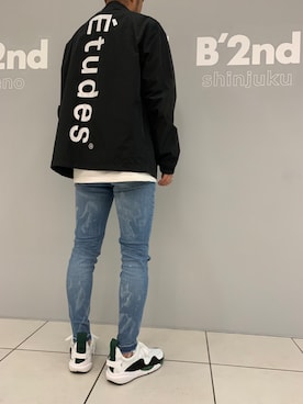 「CLEARWEATHER（クリアウェザー）のアイテム」を使った、minamiさん（メンズ・173cm）の秋コーディネート