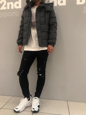 「CLEARWEATHER（クリアウェザー）のアイテム」を使った、minamiさん（メンズ・173cm）の秋コーディネート