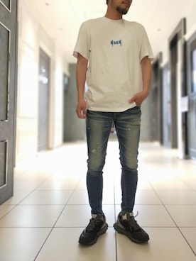 「MSGM（エムエスジーエム）のアイテム」を使った、minamiさん（メンズ・173cm）の夏コーディネート