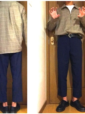 ひかるっち@高校生 さん(メンズ・173cm)の秋コーディネート