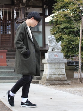 コウさん（メンズ・168cm）の冬コーディネート