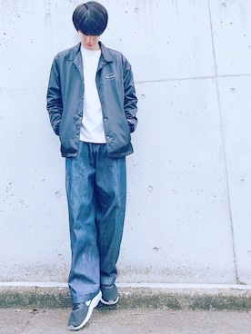 「R.M GANG（アールエムギャングレベルモダニストギャング）のアイテム」を使った、taaakaさん（メンズ・176cm）の秋コーディネート
