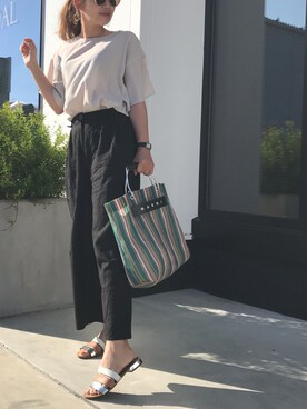 Jurinaaaさん（レディース・163cm）の夏コーディネート