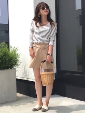 Jurinaaaさん（レディース・163cm）の夏コーディネート