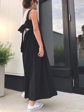 「サングラススタイル」｜「アイテム（ワンピース/ドレス）」を使った、Jurinaaaさん（レディース・163cm）の夏コーディネート