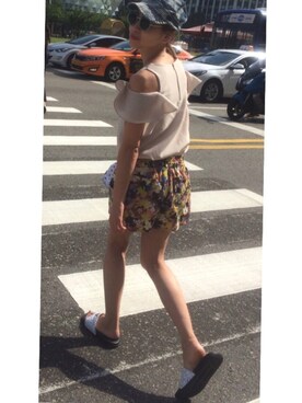 Jurinaaaさん（レディース・162cm）の夏コーディネート