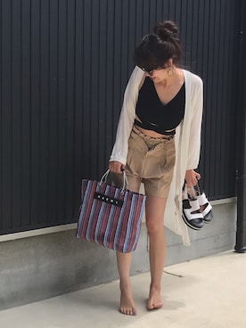 Jurinaaaさん（レディース・162cm）の夏コーディネート