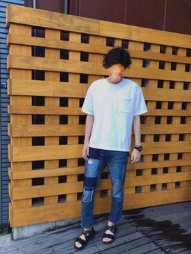 KANTAさん（メンズ・187cm）の夏コーディネート