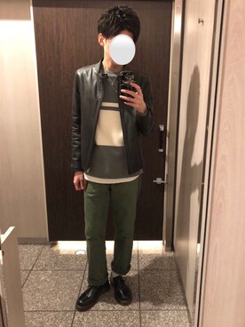 RONさん（メンズ・174cm）の秋コーディネート