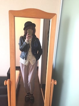 くぅこさん(レディース・156cm)の春コーディネート