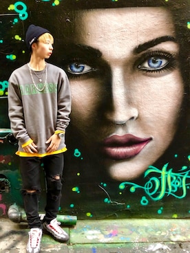 「streetsnap」｜「アイテム（帽子）」を使った、daikiさん（メンズ・175cm）の春コーディネート