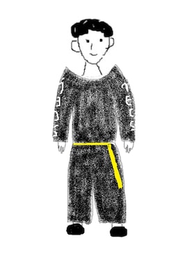 「SASQUATCHfabrix.（サスクワァッチファブリックス）のアイテム」を使った、かいさん（メンズ・172cm）の春コーディネート