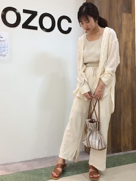 OZOC_officialさん（レディース・160cm）の夏コーディネート