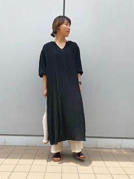 「OZOC（オゾック）のアイテム（ワンピース）」を使った、OZOC_officialさん（レディース・150cm）の夏コーディネート