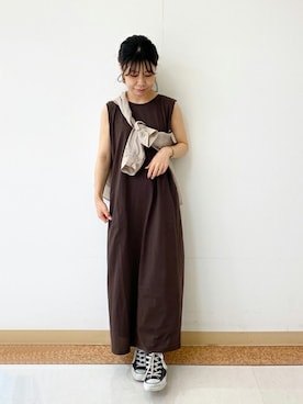 「OZOC（オゾック）のアイテム（ワンピース/ドレス）」を使った、OZOC_officialさん（レディース・148cm）の夏コーディネート