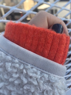 「ネイル」｜「アイテム（その他アウター）」を使った、naoさん（レディース・159cm）の冬コーディネート