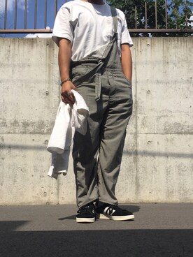 ひろきさんの「BオーガニックコットンポケットTシャツ(半袖)」を使ったコーディネート