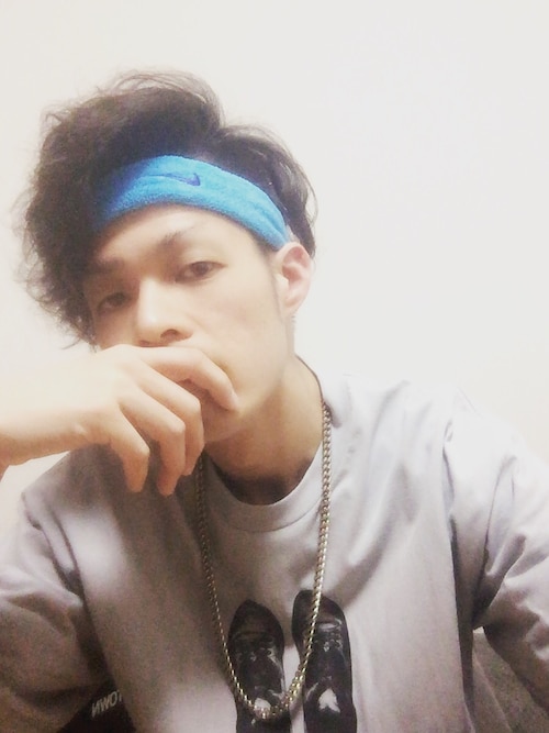 D Suke Nikeのヘアバンドを使ったコーディネート Wear