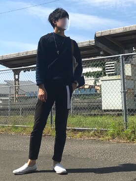 「unrelaxing（アンリラクシング）のアイテム（アクセサリー）」を使った、ようすさん（メンズ・176cm）の春コーディネート