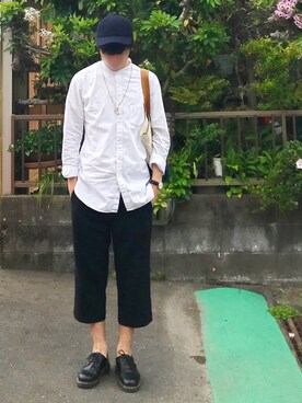 「unrelaxing（アンリラクシング）のアイテム（アクセサリー）」を使った、ようすさん（メンズ・176cm）の春コーディネート