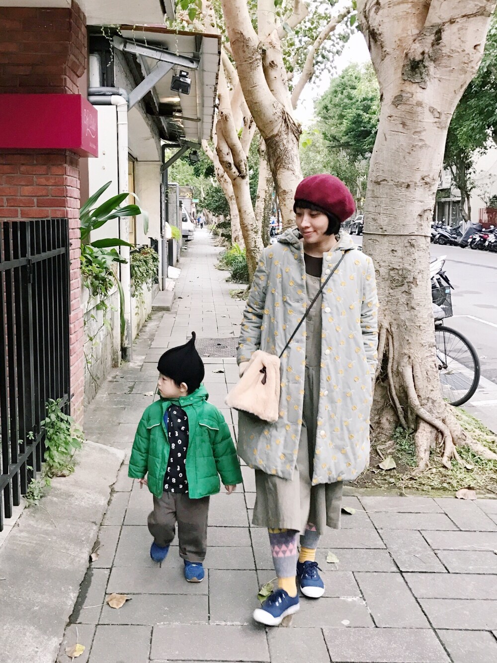 mina perhonenのジャケット/アウターを使ったキッズ人気ファッション