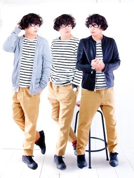 「CONVERSE（コンバース）のCONVERSE コンバース ジャック パーセル / JACK PURCEL（スニーカー）」を使った、えてるさん（メンズ・159cm）の冬コーディネート